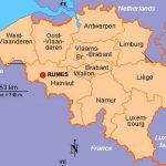 Harta Belgia Mare